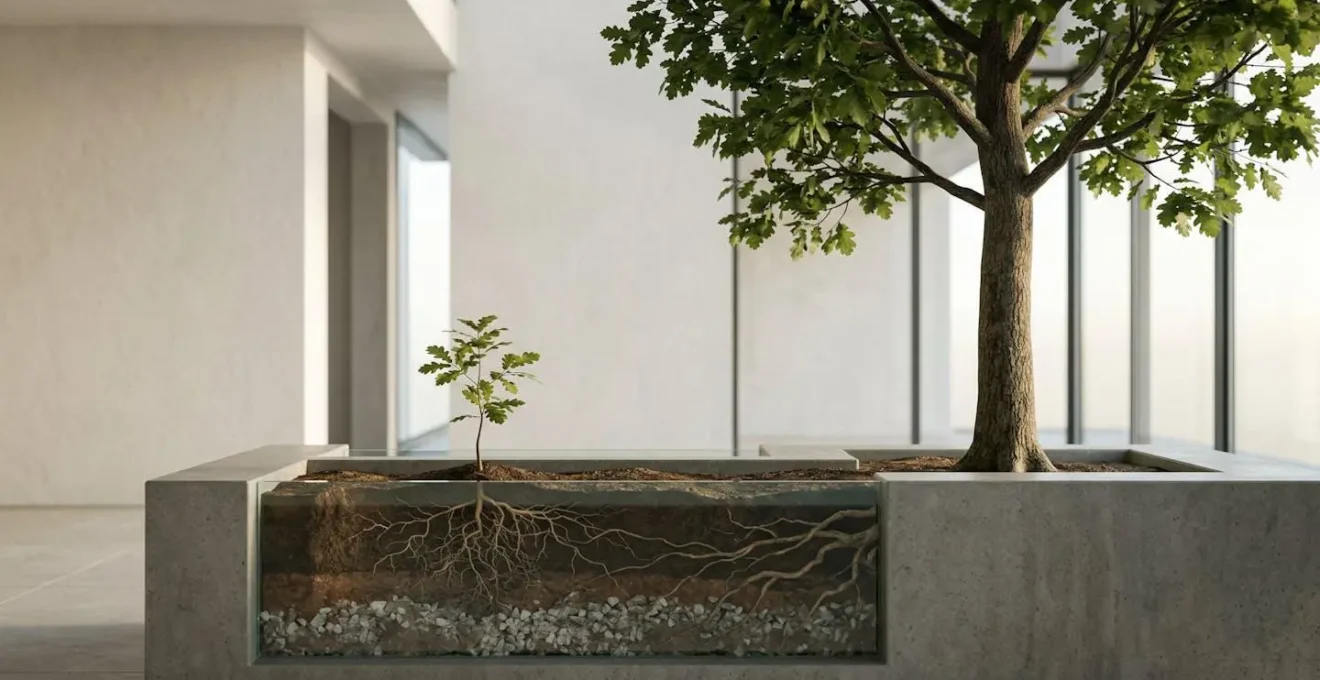 Conceptual representation of wealth compounding and financial growth acceleration for mid-career investors