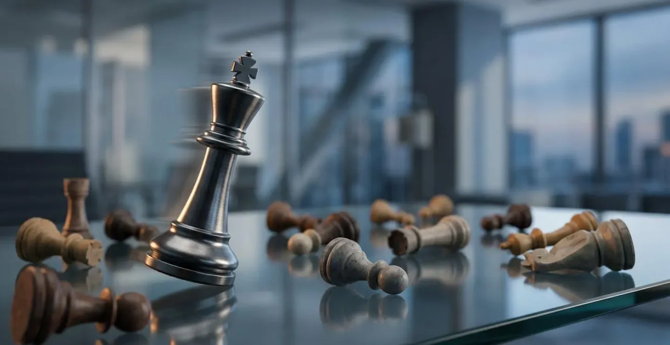 Strategic leadership vision representing agile adaptability in corporate environment