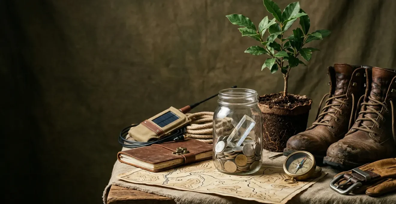 A transparent conservation ledger concept visualizing fund allocation for wildlife protection