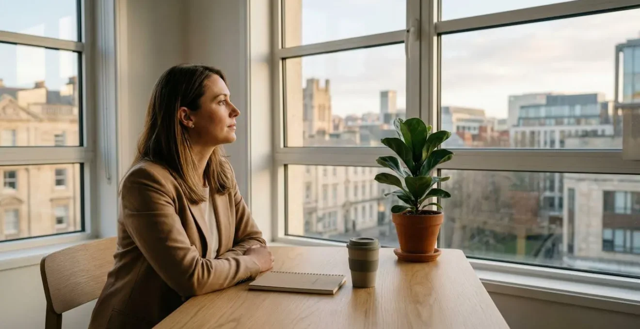 Professional planning financial independence early retirement strategy in modern UK city environment