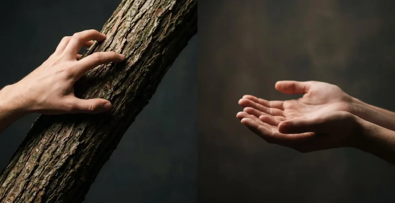 Metaphorical representation of active sensory investigation versus passive observation